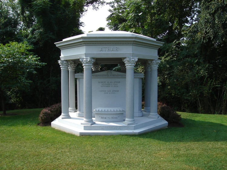 AROA_Kathary_Blue Gray_Mausoleum_Sewickley Cemetery_Sewickley, PA_Columnsrthar