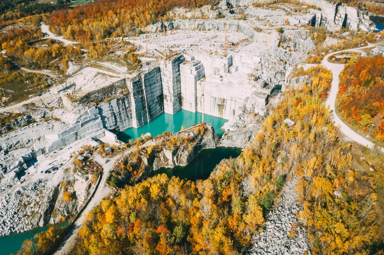 EL Smith Quarry Fall Foliage