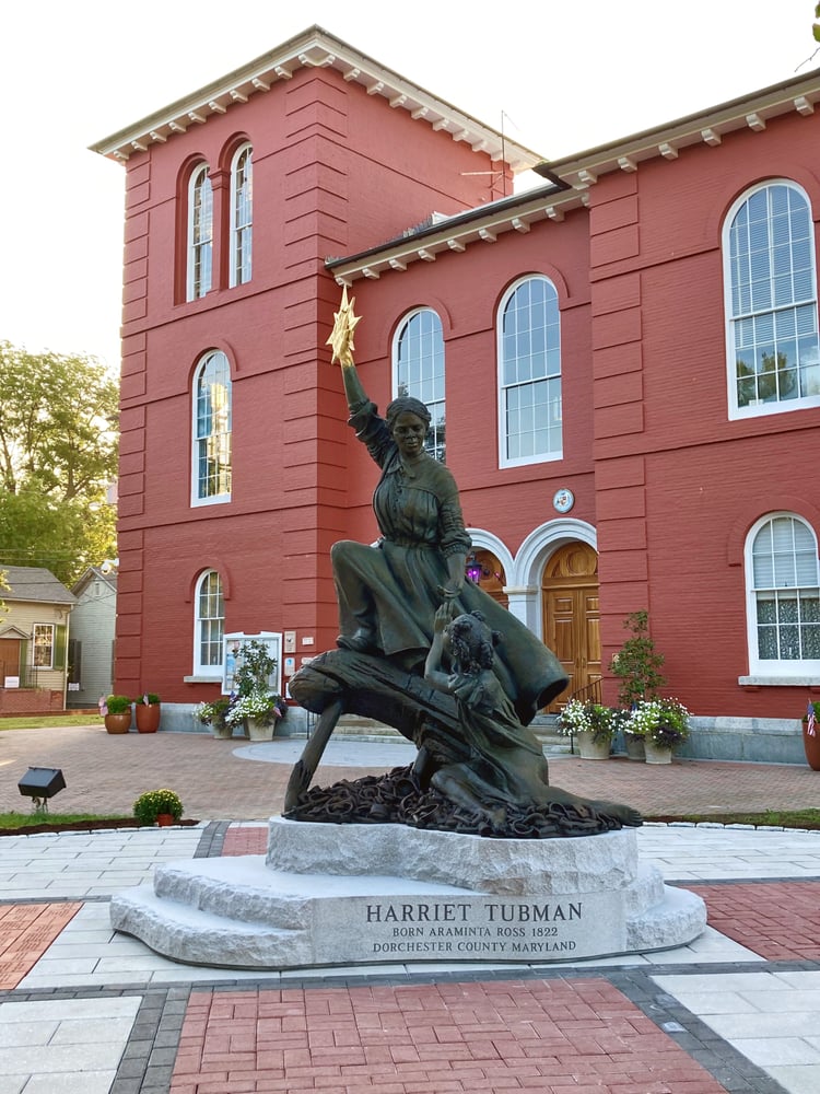 NEW ‘BEACON OF HOPE’ HARRIET TUBMAN STATUE FINDS PERMANENT HOME IN HER HOMELAND