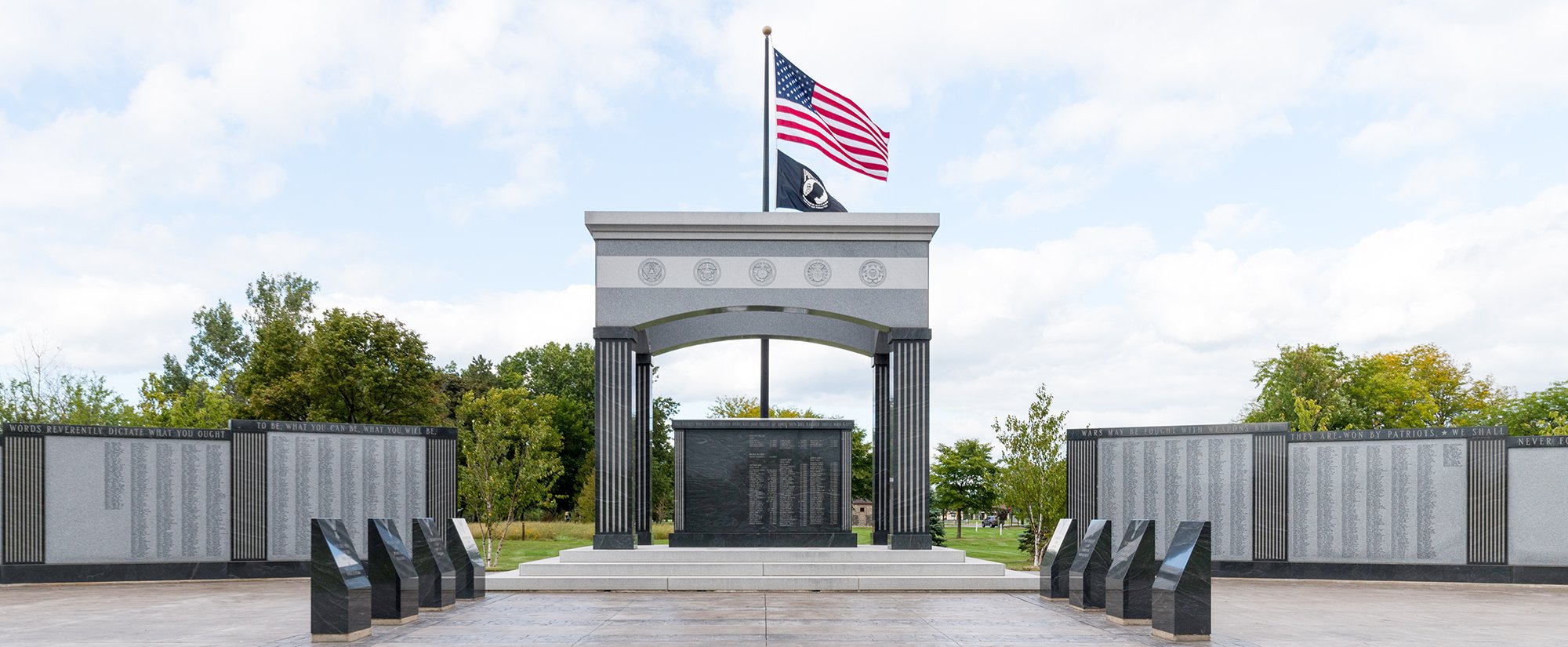 ROA_War Memorial_Black Mist_Blue Gray_Civic Memorials_Niagara, NY (2)